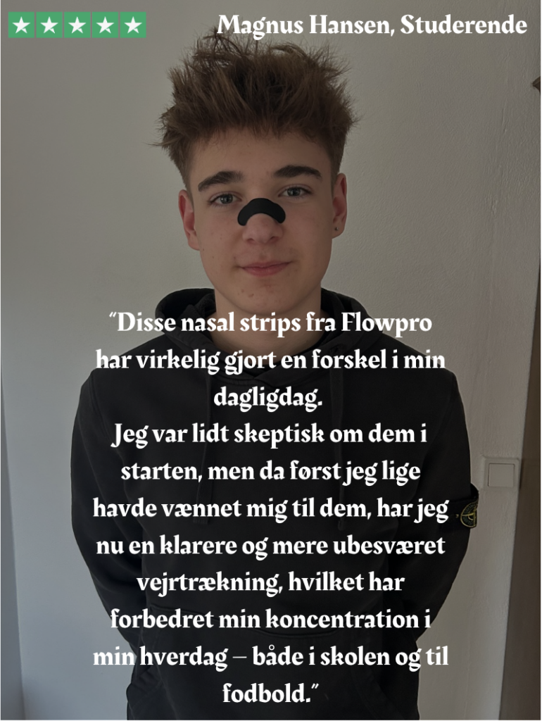 Undersøgelse omkring næsestrips